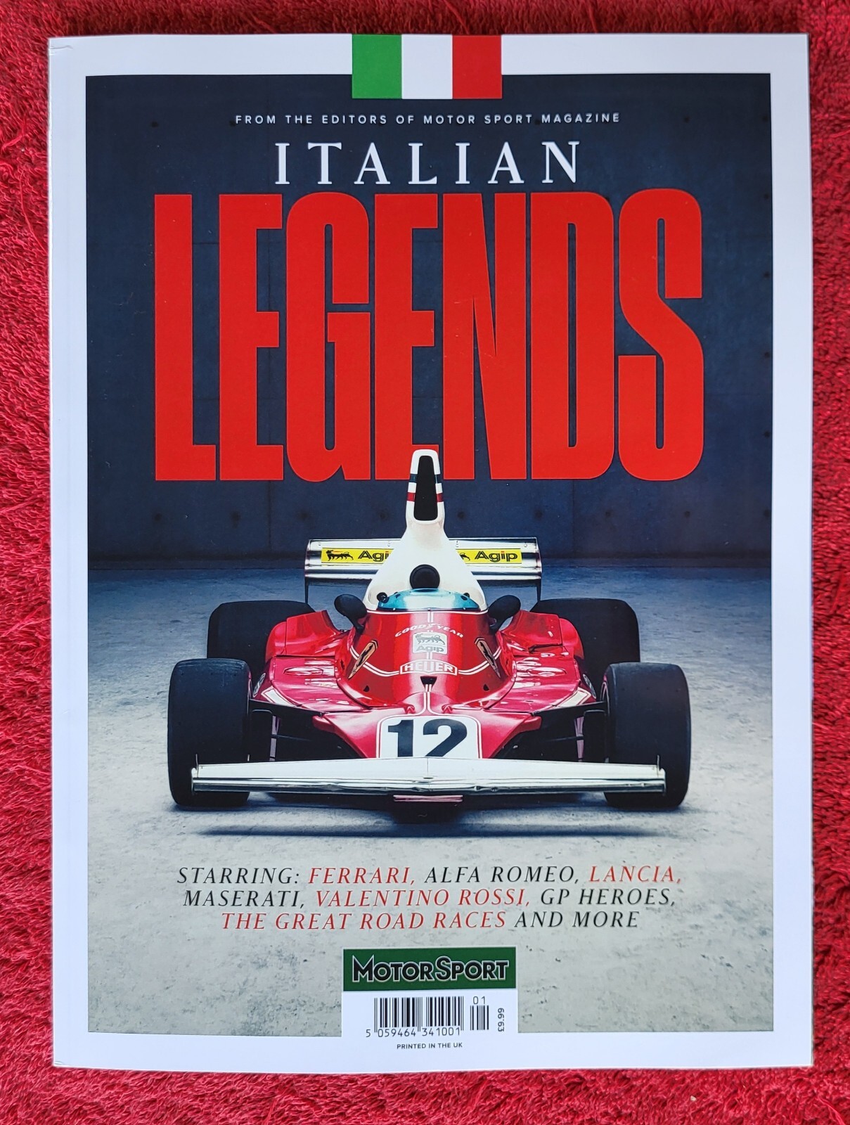 ITALIAN LEGENDS Motor Sport Magazine FERRARI ALFA ROMEO NEW MINT