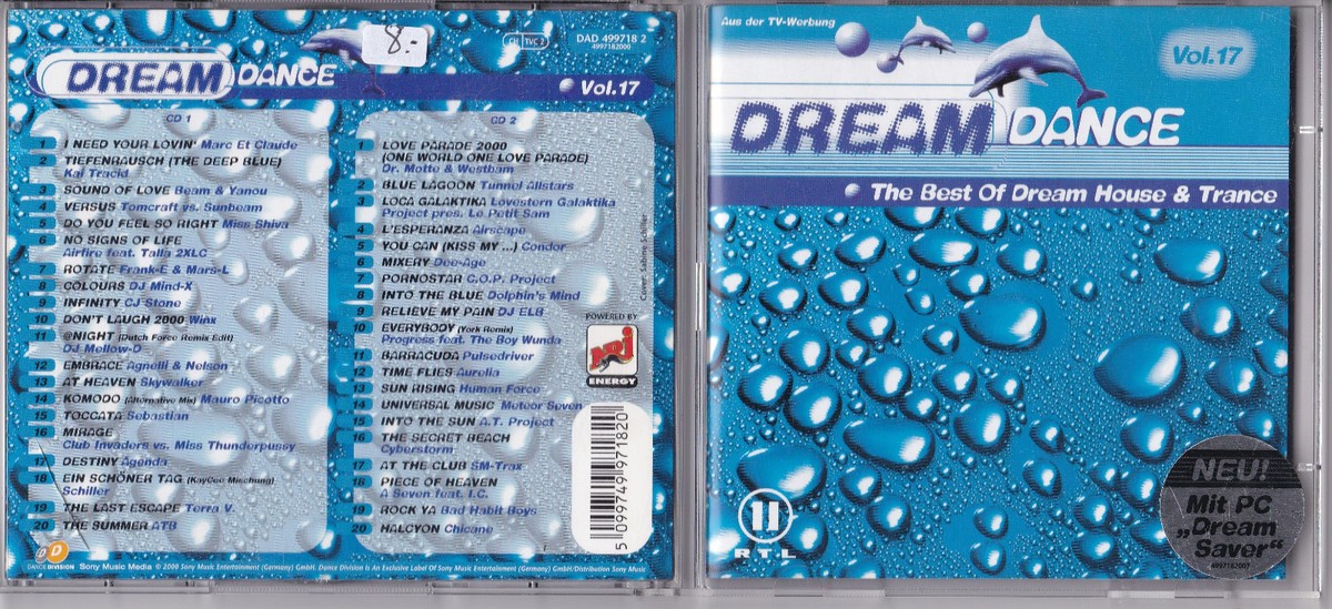 Dream Dance Vol. 17 - (Marc Et Claude, Kai Tracid) 2xCD Dance