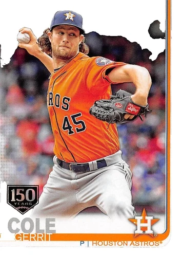 Topps Gerrit Cole Baseball 2019 Season Sports Trading Cards & Accessories