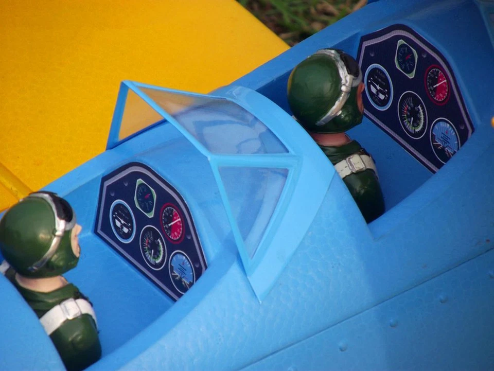 Komplettes Modellflugzeug Anfängerset PT 17 Stearman EPO 1200 mm RTF Einsteiger - Bild 4 von 4