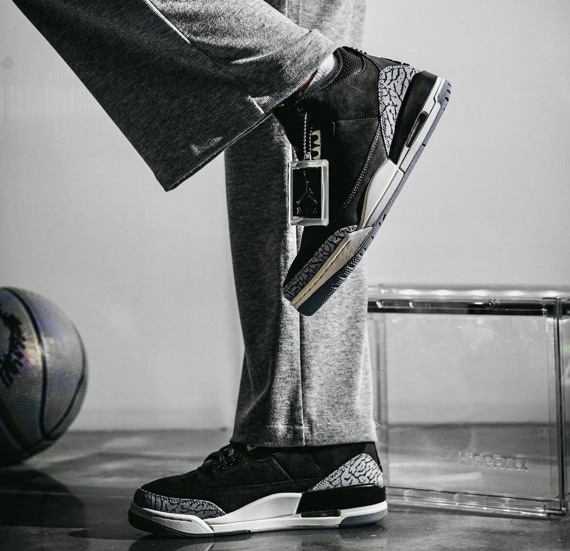 Air Jordan 3 Tinker Hatfield “Off Noir” Black - Men's Size