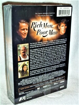 Rich Man Poor Man The Complete Collection (DVD, 2010, 9-Disc) TV