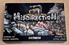 Misdirection board game games with Teeth 2019 kickstarter very rare!