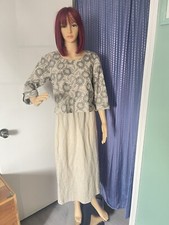 WILD ROSE Vintage Beige Maxi Dress S-M