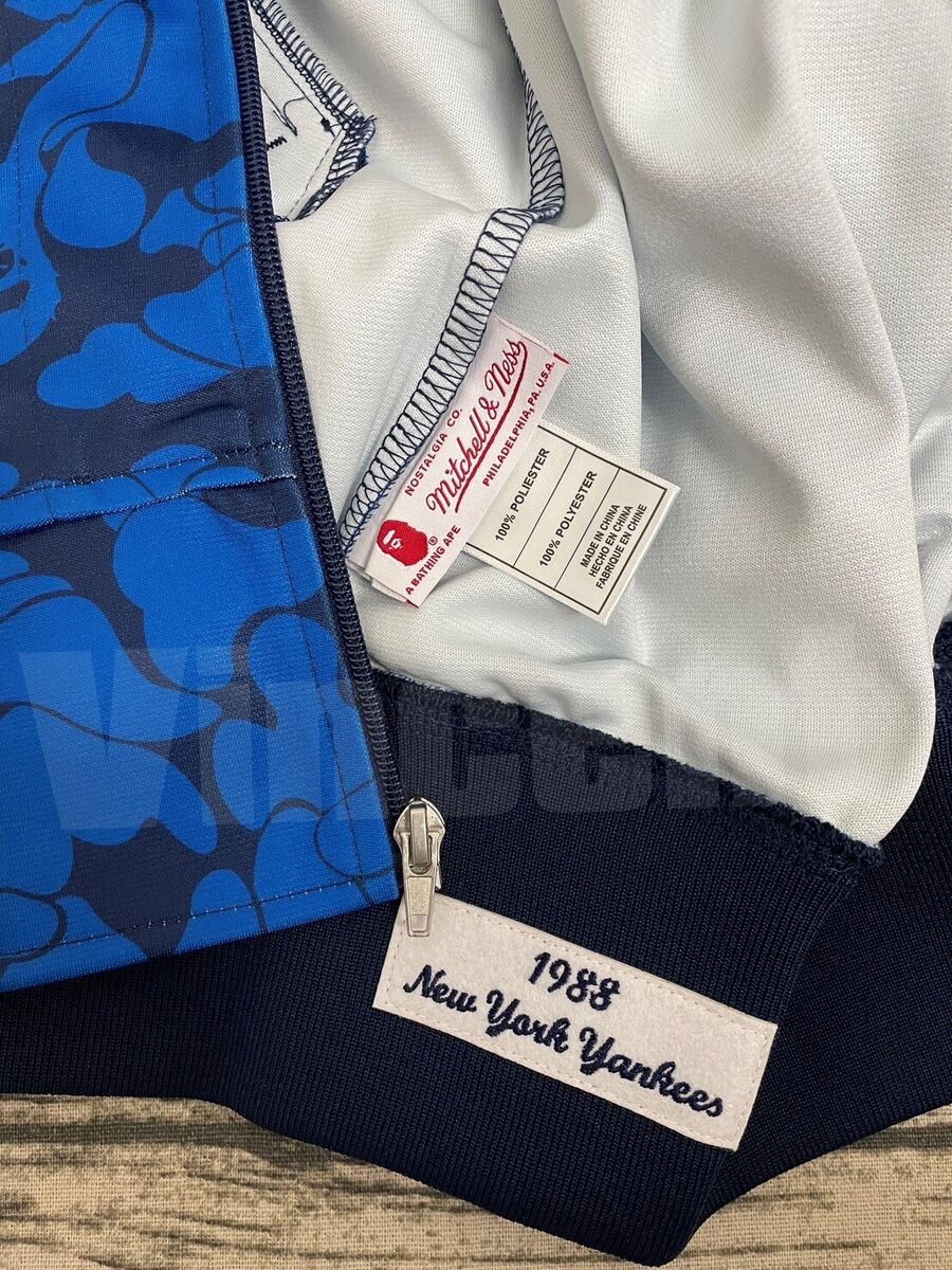 A BATHING APE x MITCHELL & NESS NEW YORK YANKEES ABC CAMO A BATHING APE x MITCHELL & NESS NEW YORK YANKEES ABC CAMO