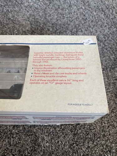 LIONEL ~ O GA ~ PENNSYLVANIA RR ~ ALUMINUM PASSENGER CAR #6-9569 Excellent Cond - Picture 11 of 12