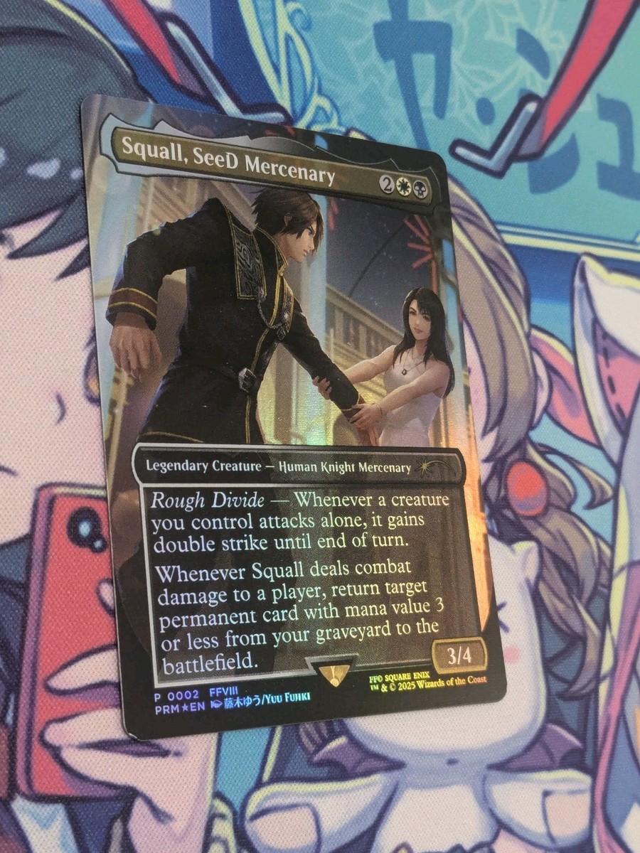 Squall, SeeD Mercenary 英語版 foil プロモ 1枚 Final Fantasy Variants Foil: Squall, SeeD Mercenary (0547