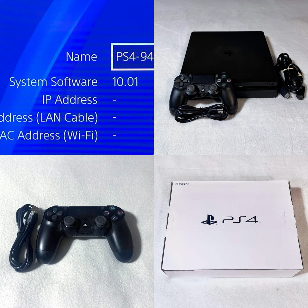 Sony PlayStation 4 Slim Black 1TB Consoles for sale | eBay