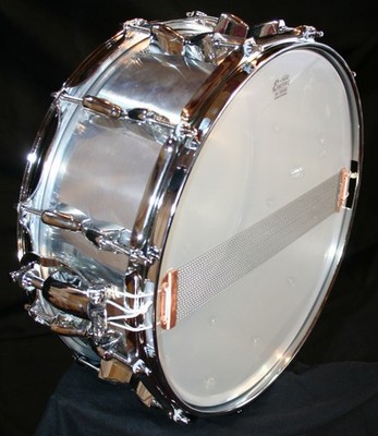 Designer Alu Snare Drum          14'' /5,5'' Zoll 12er Teilung !!