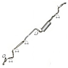 Stainless Steel Cat-back Exhaust Kit Fits 2011-2016 Town Country Routan 3.6l Stainless Steel Cat-back Exhaust Kit Fits 2011-2016 Town Country Routan 3.6l