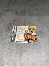 Naruto Ninja Council 2 (Nintendo Gameboy Advance, GBA) Instruction Manual Only