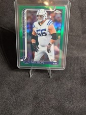 2025 Topps Chrome Quenton Nelson Green Refractor /99 Colts