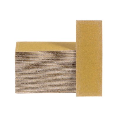 50pcs Micro Detail Sander Paper 180 Grit 3.5 x 1.2 Inch Finger Sander Sandpapers