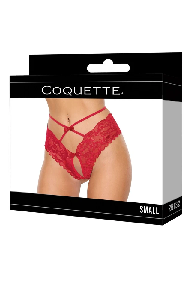 Coquette - 25132 - Panty - ROJO Foto 3 de 4