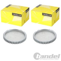 2X Triscan ABS-RINGE Vorne Links+Rechts Passend FüR Hyundai Getz I10 KIA Picanto