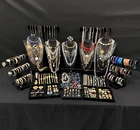223 pc Antique Vintage Estate Costume Jewelry Some Signed. Lot 807