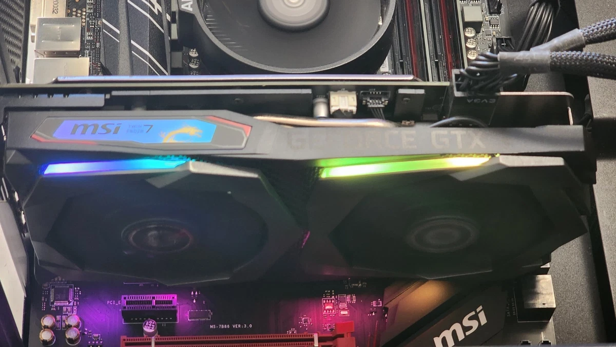 MSI NVIDIA GeForce GTX 1660 NVIDIA Computer Graphics Cards for