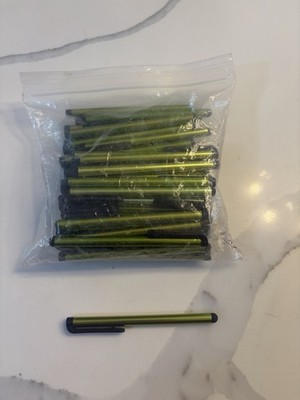 Universal Portable Stylus Pen Touch Pencil Smooth Writing Tool Metallic Green