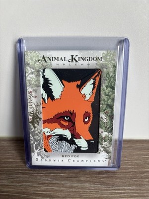 2025 Upper Deck Goodwin Champions Animal Kingdom Emblems #57 Red Fox Patch