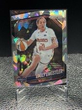 Emily Engstler Silver Cracked Ice 2025 Panini Prizm WNBA #84 Washington Mystics