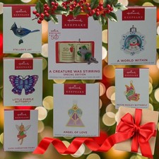 Hallmark Keepsake MINIATURE Artist Ornaments Your Choice