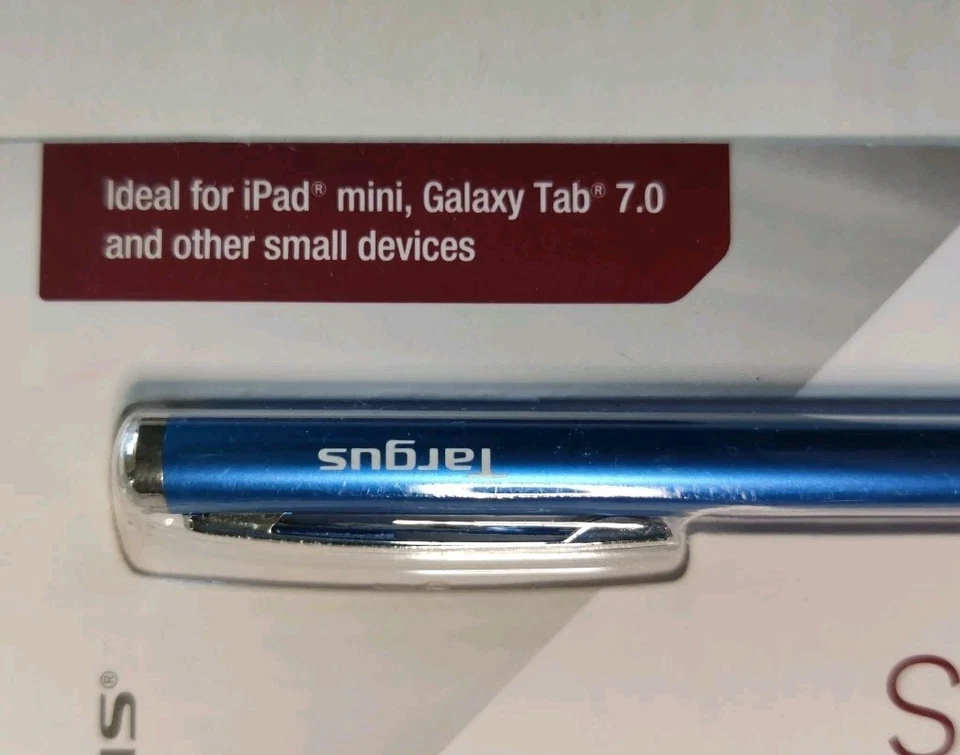 Targus Slim Stylus for Smartphones Tablets Touchscreens Blue AMM1203US - Image 3 of 4