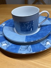 Geschirr Set Hersteller: R&B Serie: Flirt Dekor: Piazza Blau