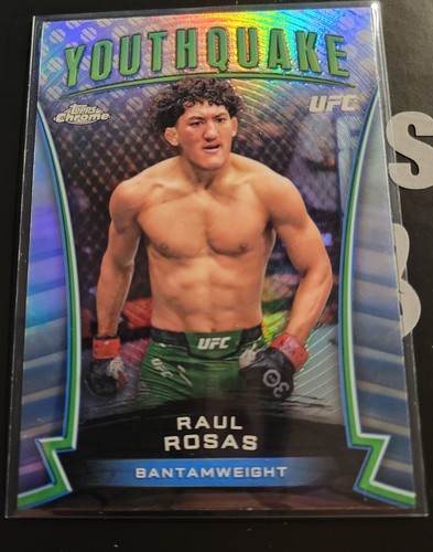 Raul Rosas #YQK-5 2024 Topps Chrome UFC Youthquake card