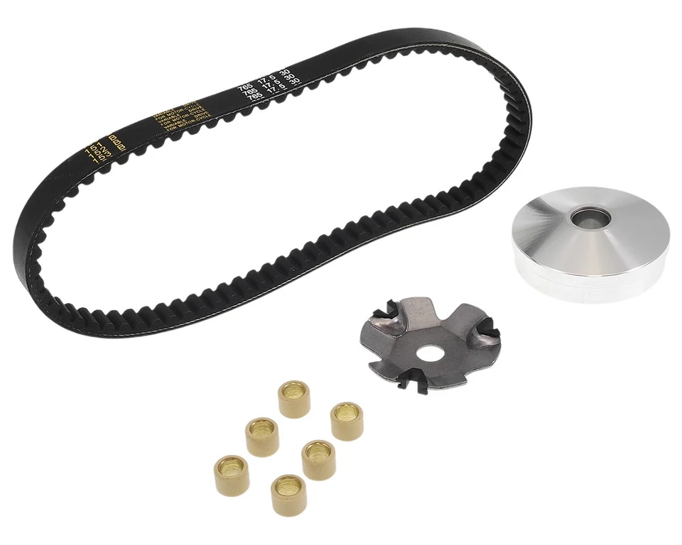 STANDARD ERSATZ Variateur avec courroie STANDARD pour PEUGEOT Elyseo 50cc, Elystar, Gipsy