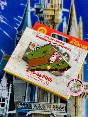 2026 Walt Disney World Winnie The Pooh Attraction Map Puzzle Pin