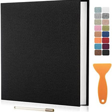 Large Photo Album Self Adhesive Scrapbook Album for 4 6 5 7 8 10 Pictures DIY Ma