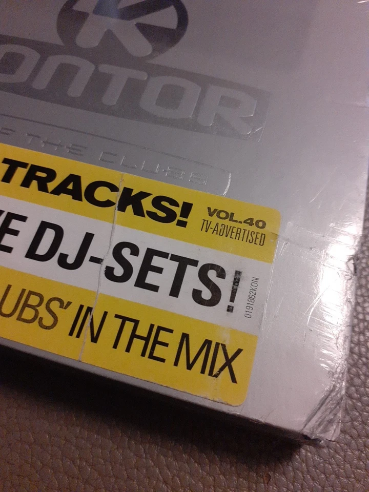 3 CD Kontor - Top Of The Clubs - Volume 40 - Various Sampler - Neu und OVP - Bild 2 von 4