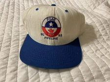 Vintage PG&E ‘92 ‘93 Pipeline DuPont Visor Trucker Hat Medium/large