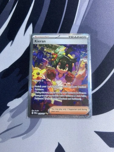 Pokémon TCG Kieran Sir Twilight Masquerade Holo Card 218/167