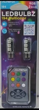 Alpena LED BULBZ - RGB 2 Bulbs 194 Multicolor With Remote Control Very Cool 😎😎