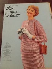 Der Neue Schnitt Ausgabe 8/1958 Mit Schnittb�...