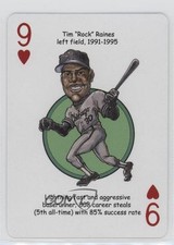 2005 Presents Chicago White Sox Baseball Heroes Playing Cards Tim Raines HOF 2k3