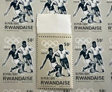 Rwanda,1964,Football,Imperf.essays,comlete SS,MNH,RARE