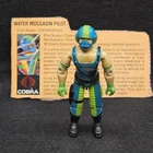 1984 Vintage G.I. GI Joe Lot 3.75 ARAH Cobra Copperhead v1 Figure Card