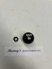 Fits Jeep Ramsey Engraved Tear Drop Pto Knob New