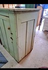 Primitive Virginia Jelly Cupboard Old Apple Green Paint  — photo 3