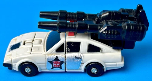 1986 Transformers G1 Protectobot Streetwise Car Figure - Hasbro
