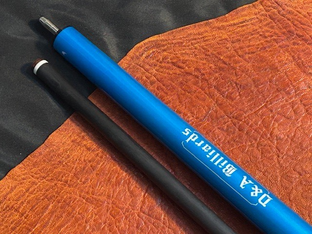 D & A Billiards pool cue with Carbon Fiber Low Deflection Shaft. Uni
