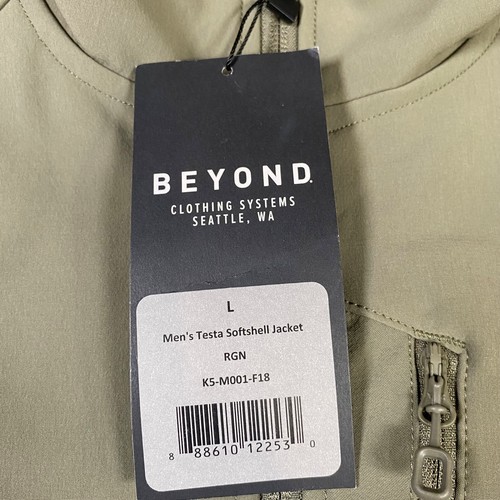 Beyond Clothing Testa L5 Cold Softshell Jacket Rustic Green Large - Picture 2 of 14