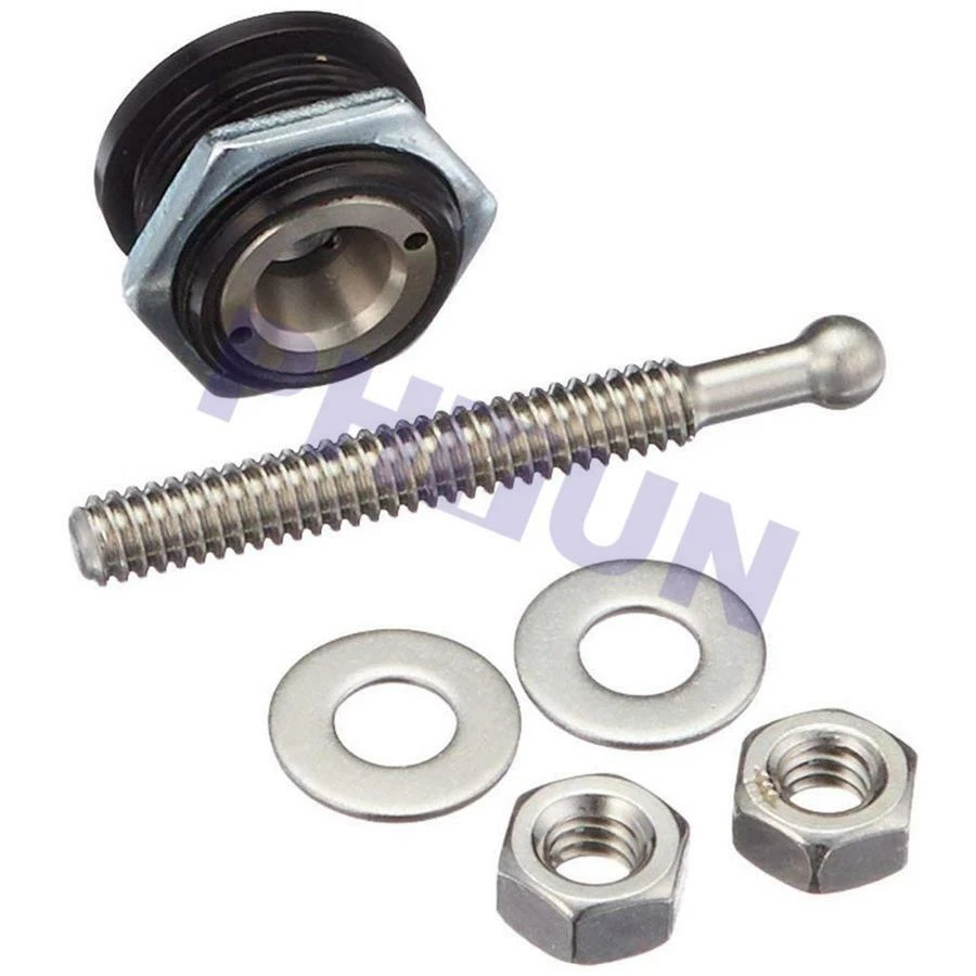 Mini CNC Desconexión Rápida Pestillo Pin Sujetador Botón Clip Coche Capucha Parachoques 4x Foto 4 de 4