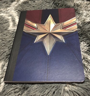 Captain Marvel Composition Book/Notebook/Journal 100 Wide Ruled Sheets ...