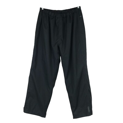 CABELA'S - MEN'S 2XL - BLACK FLEECE LINED OUTDOOR SNOW PANTS