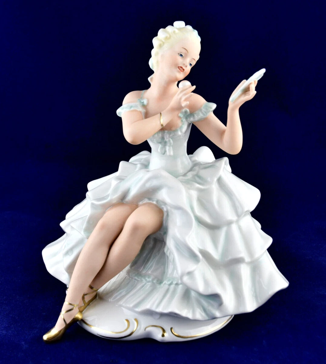 瓦伦多夫芭蕾古董陶瓷雕像| eBay