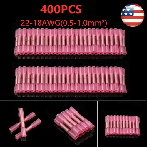 800PCS Heat Shrink But Connectors Waterproof Electrical Wire Marine Butt Splice - Picture 13 of 23