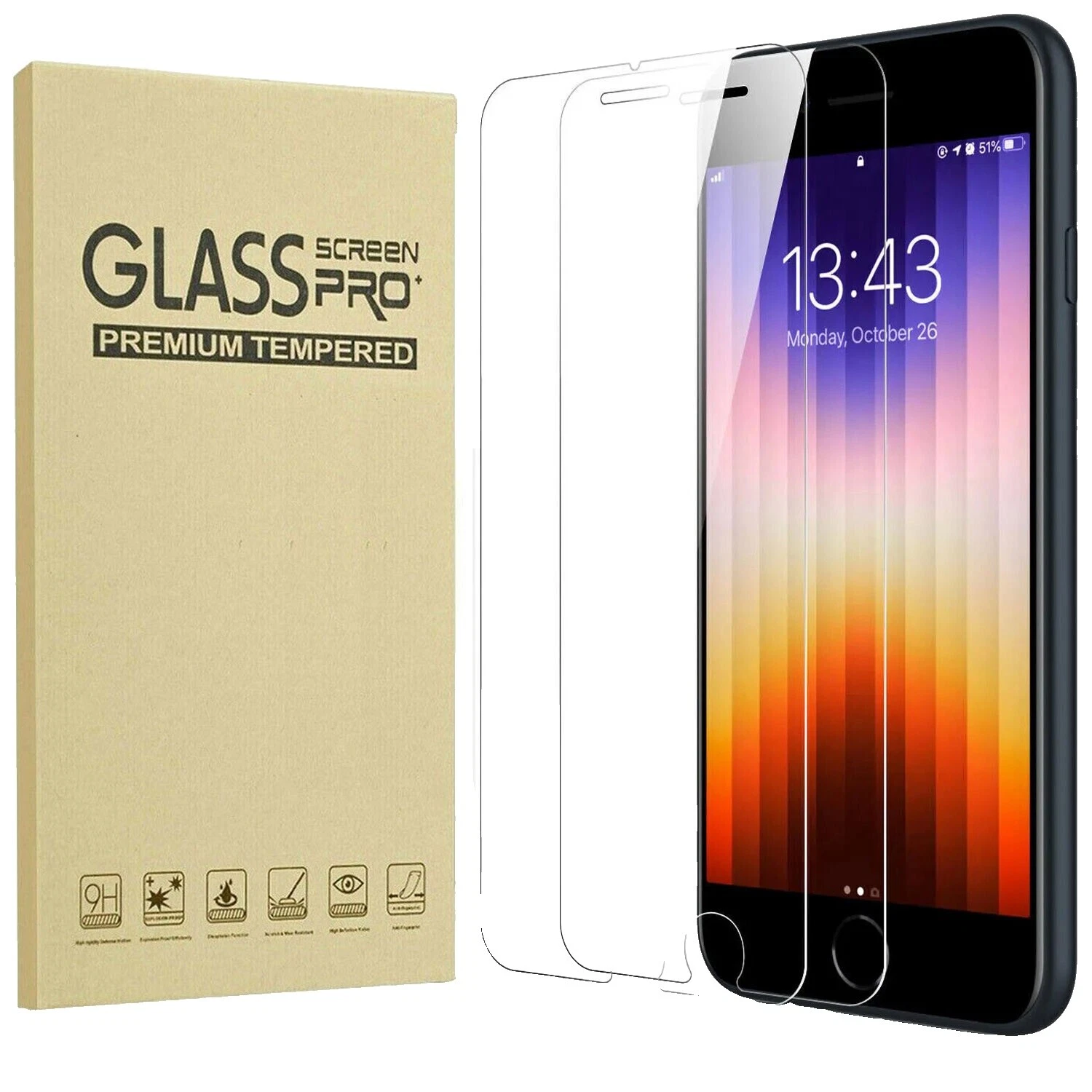 Washable Screen Protectors for Apple iPhone 6s